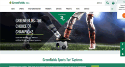 Desktop Screenshot of greenfields.eu